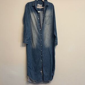 Frank & Eileen Rory Famous Denim Shirt Dress M